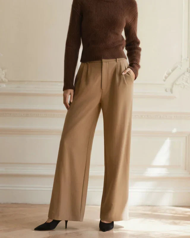 Pantalon Wide-Leg Serena – Élégance Moderne